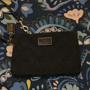 Small Coach wristlet